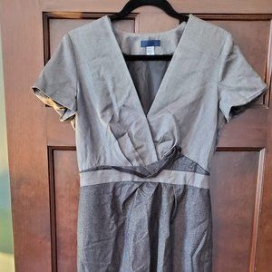J. Crew wool grey dress - size 6 - 100% wool